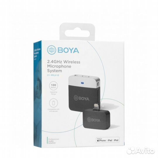 Boya BY-M1LV-D миниатюрная 2,4ггц беспроводная