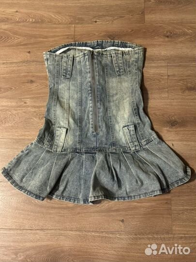 Джинсовая юбка Jaded London