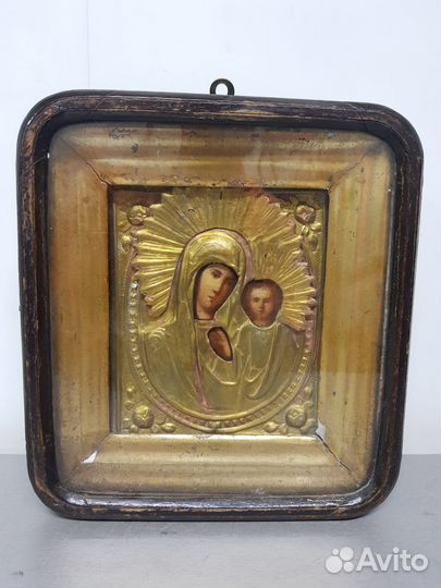 Казанская икона Божьей Матери 19 век