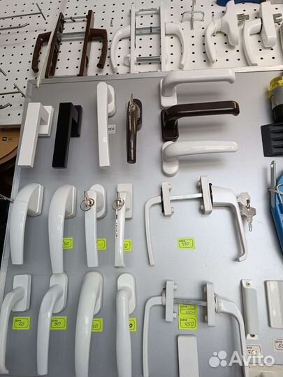 Ручки для пластиковых окон