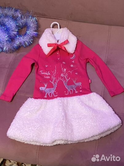 Платье для девочки 98-104