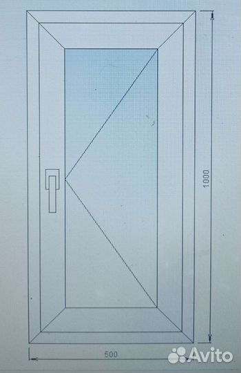 Окна и двери под размер б/у