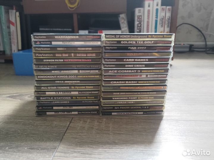 Игры на PS1 продается одним лотом