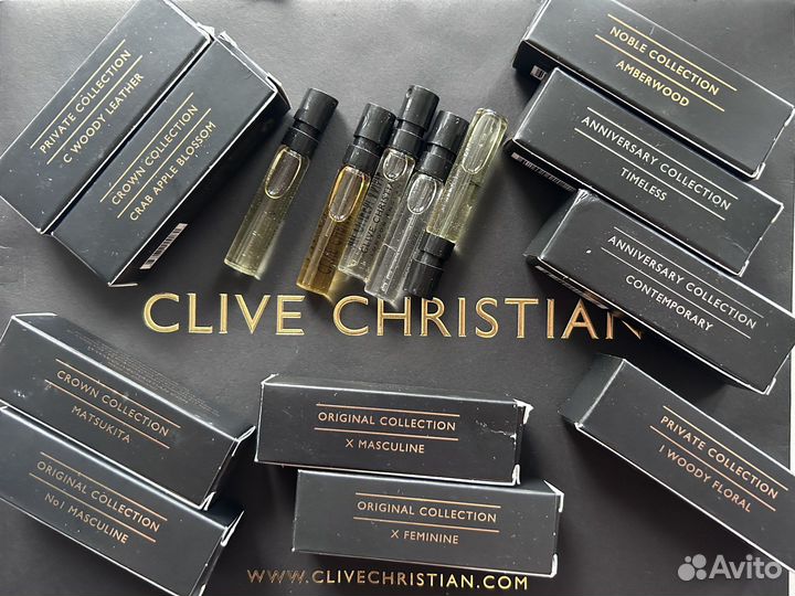 Clive Christian фирменные пробники