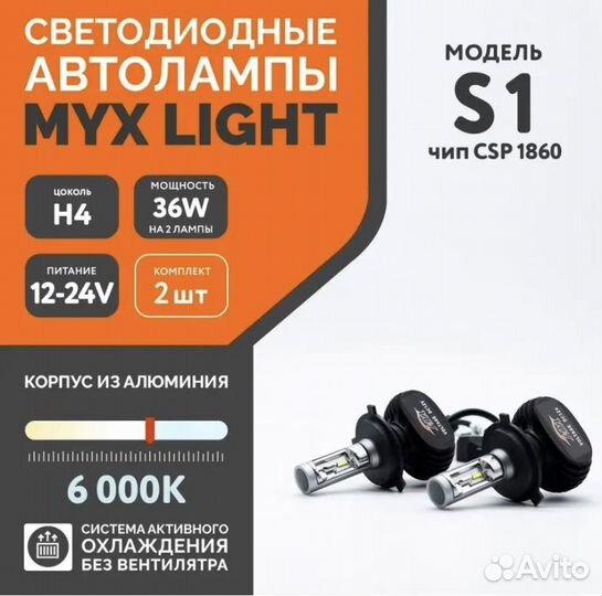 АВТОМОБИЛЬНЫЕ светодиодные led-лампы