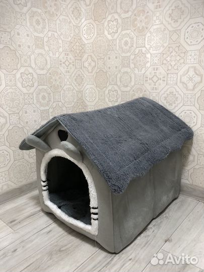 Домик для собаки/кошки лежанка