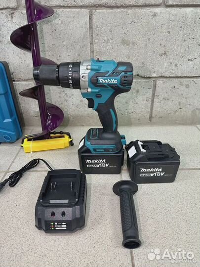 Шуруповерт для ледобура (полный комплект)