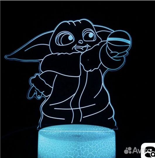 3d светильник