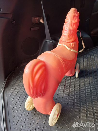 Лошадка-каталка СССР