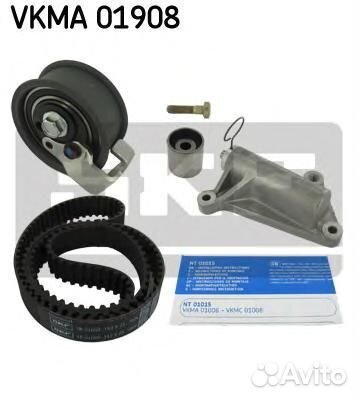 Комплект ремня грм vkma01908 Skf