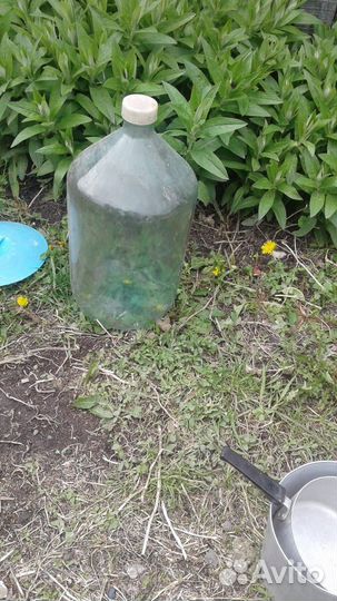 Бутылка стеклянная