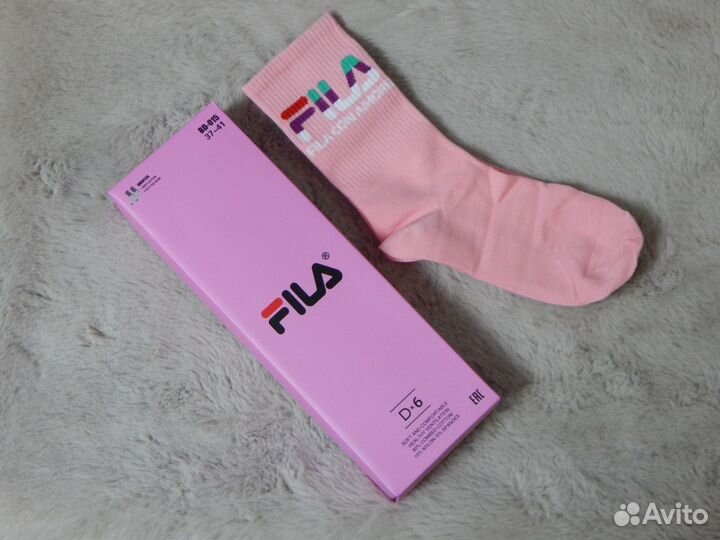 Носки женские Fila в подарочной коробке