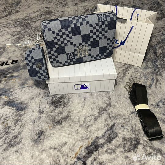Сумка MLB Checkerboard Crossbody Bags Оригинал