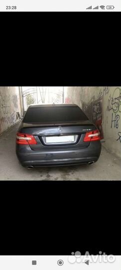 Бампер нижняя губа мерседес w212