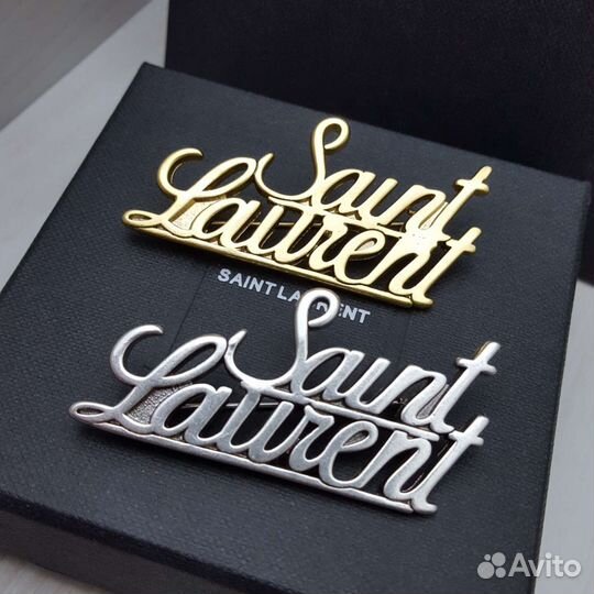 Брошь YSL Yves Saint Laurent