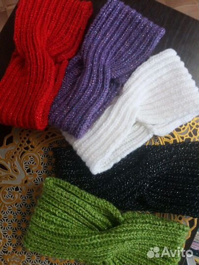 Повязка на голову ручной работы