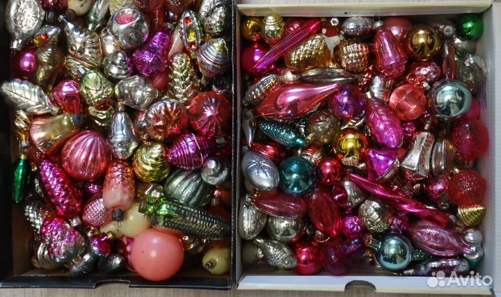 Елочные игрушки. СССР