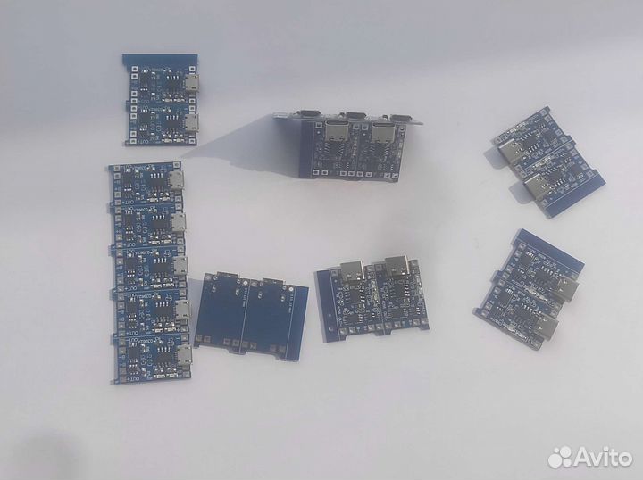 Зарядная плата тр4056 18650 type-c и microUSB