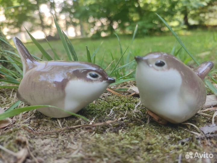 Фарфор. Солонка и перечница