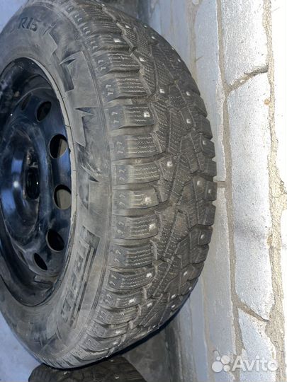 Pirelli ice zero 185 65 r15 92t с дисками