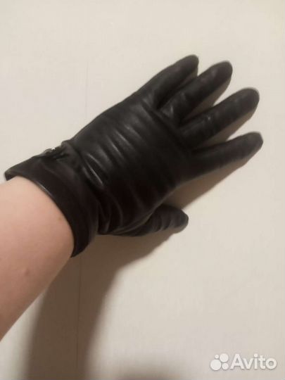 Перчатки кожаные (лайка)