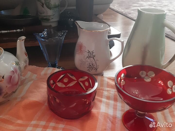 Посуда хрусталь фарфор