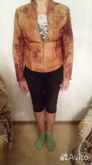 Куртка из натуральной кожи турецкая б\у
