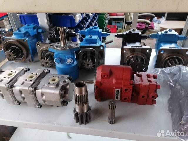 Гидравлический насос на мини экскаватор nachi