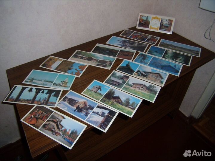 Набор цветных открыток