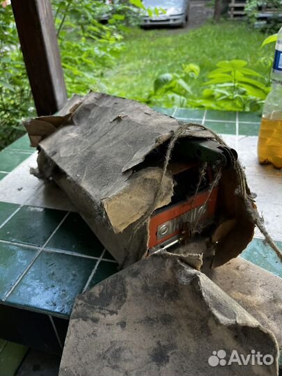 Маз-АВТОКРАН игружка советская в коробке