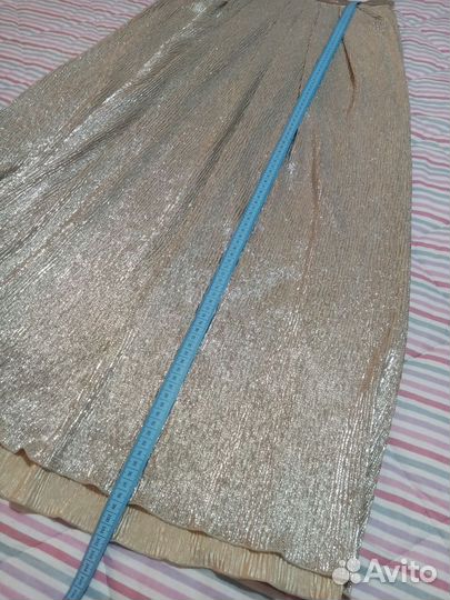 Юбка золотая