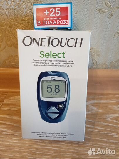 Глюкометр one touch select