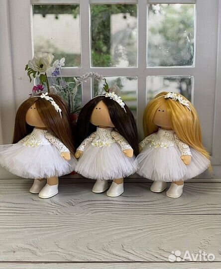 Кукла тильда Ангелочек