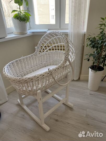 Люлька колыбель плетеная