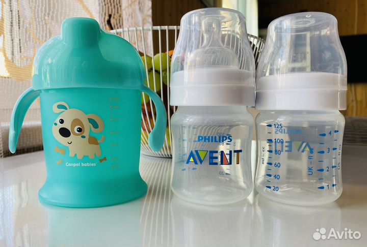 Детские бутылочки для кормления новые