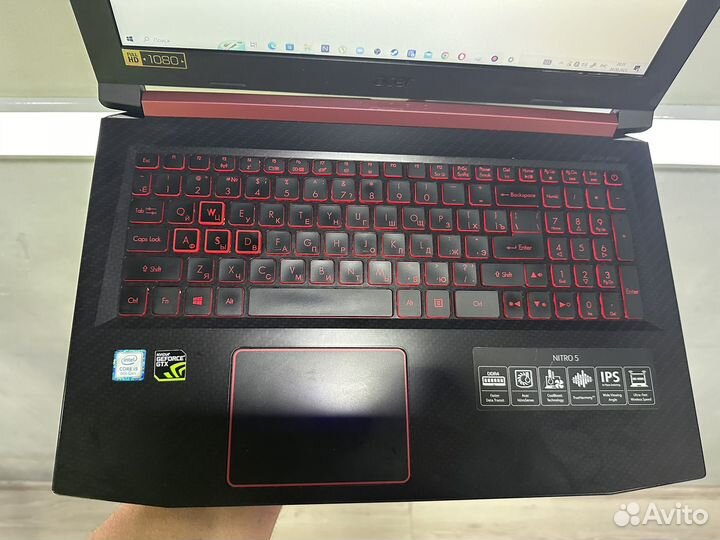 Игровой Acer nitro 5 Core I5/16RAM/GTX1050