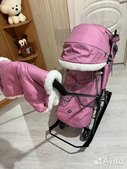 Коляска санки Nika новые в коробке