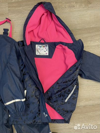 Костюм для девочки непромокаемый 122/128