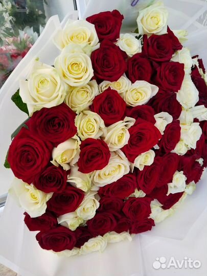 Букеты из 101 розы