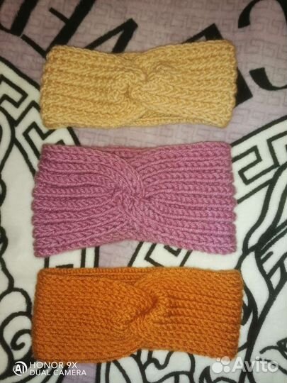 Повязка на голову женская