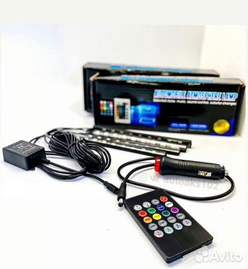 Светодиодная подсветка в ноги