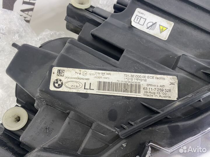 Фара правая BMW 3 series F30 2011-2016 xenon