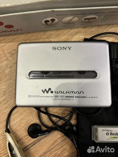 Кассетный плеер sony walkman WM-GX688