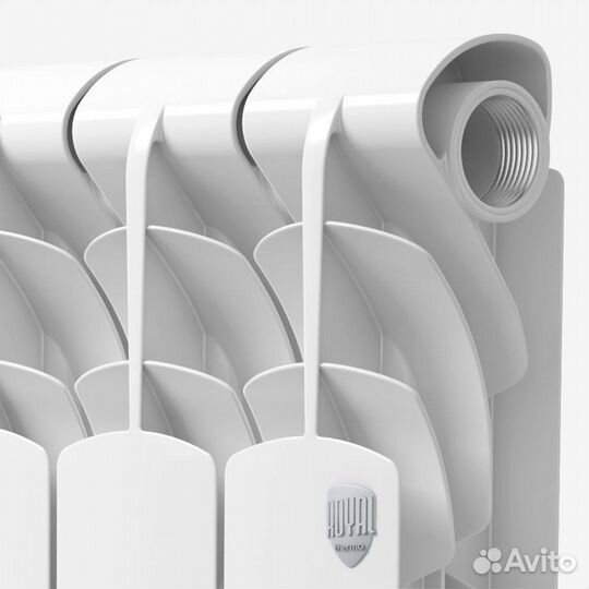 Радиатор алюминиевый 350х80 8 секц. Revolution