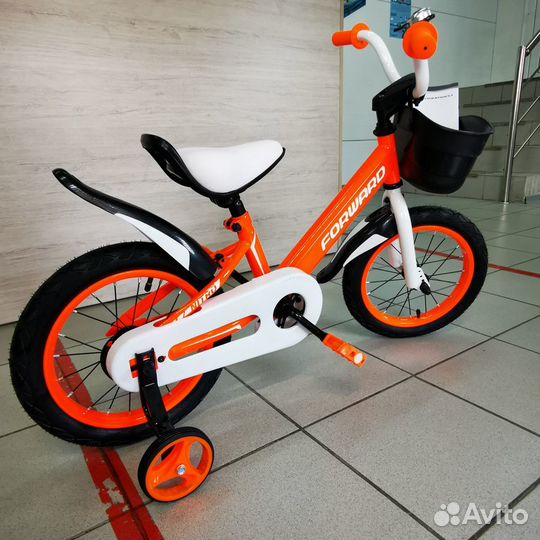 Велосипед forward nitro 14 (2021) оранжевый