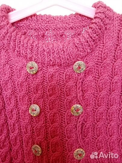 Кофта вязаная для девочки