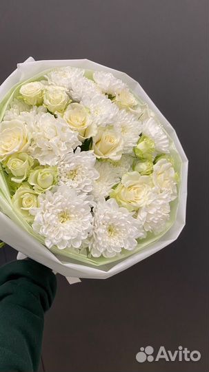 Розы Хризантемы букеты доставка