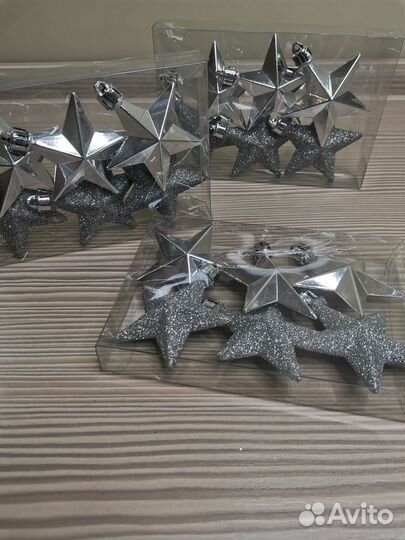 Елочные игрушки, новые