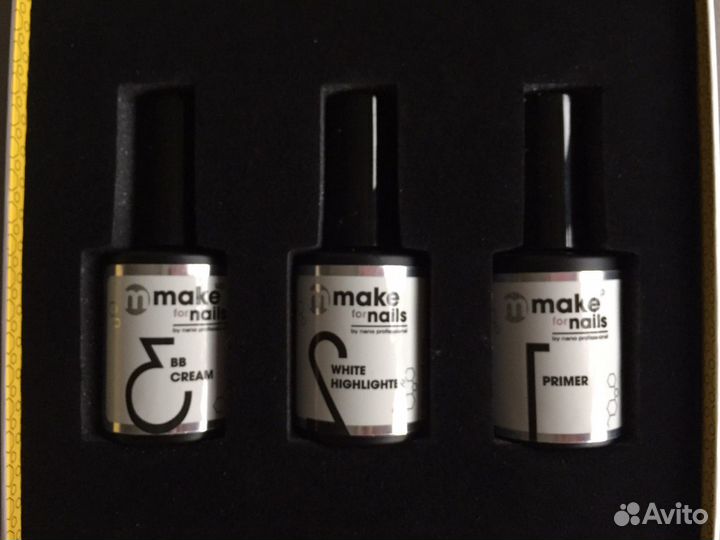 Набор гелей make up for nails “Basic set”