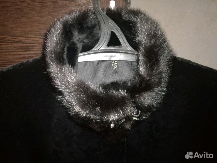 Шуба из мутона